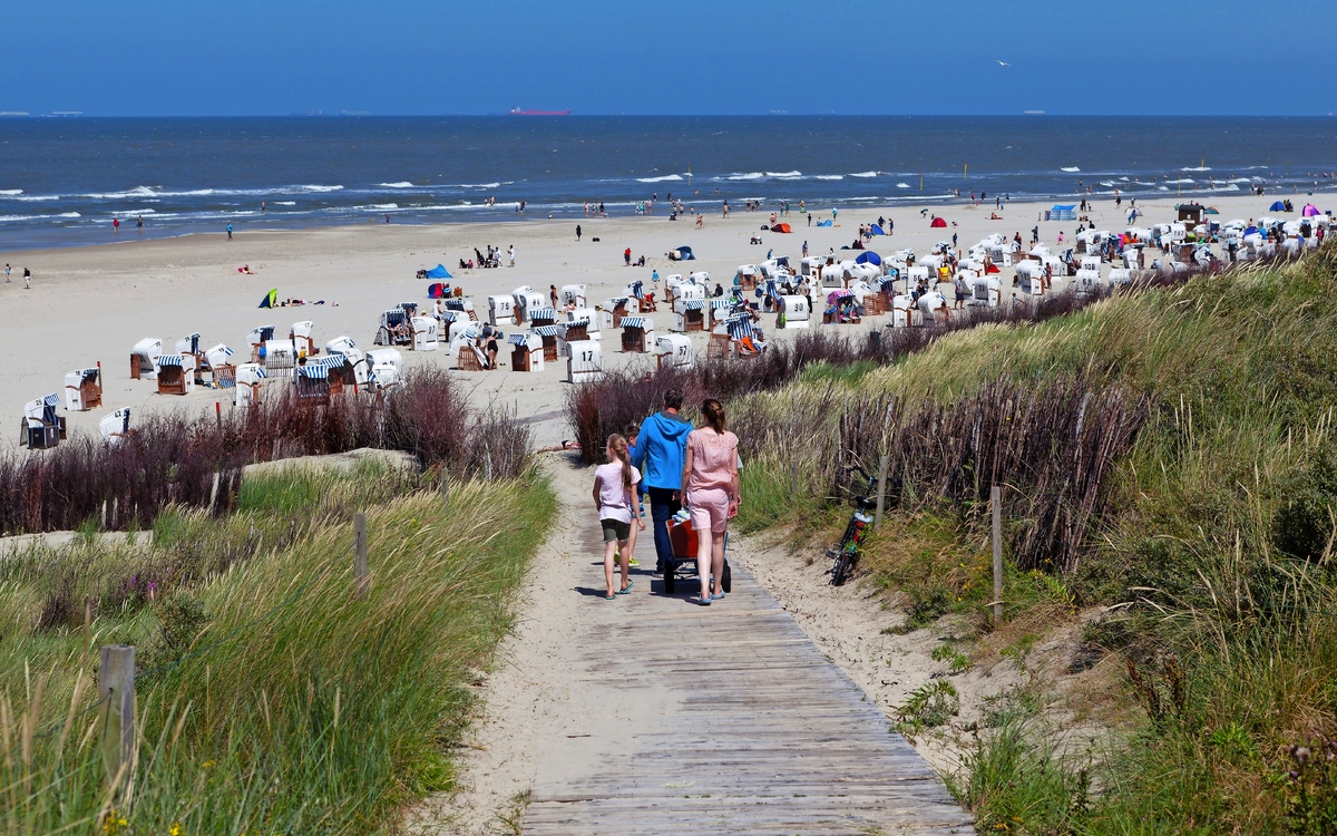 Strand, Nordsee Spiekeroog