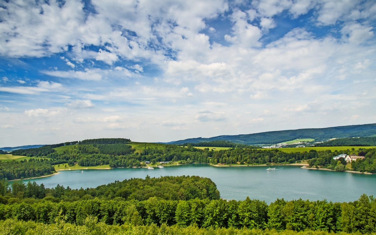 Hennesee bei Meschede im Sauerland