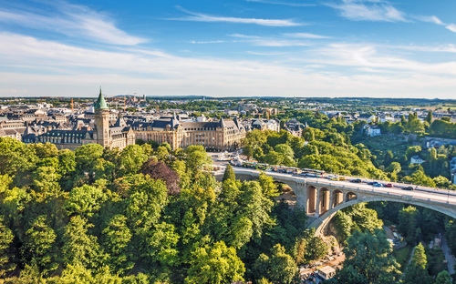 Panorama von Luxemburg