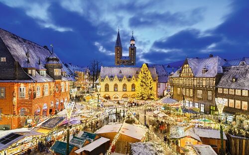 Weihnachtsmarkt in Goslar, Deutschland