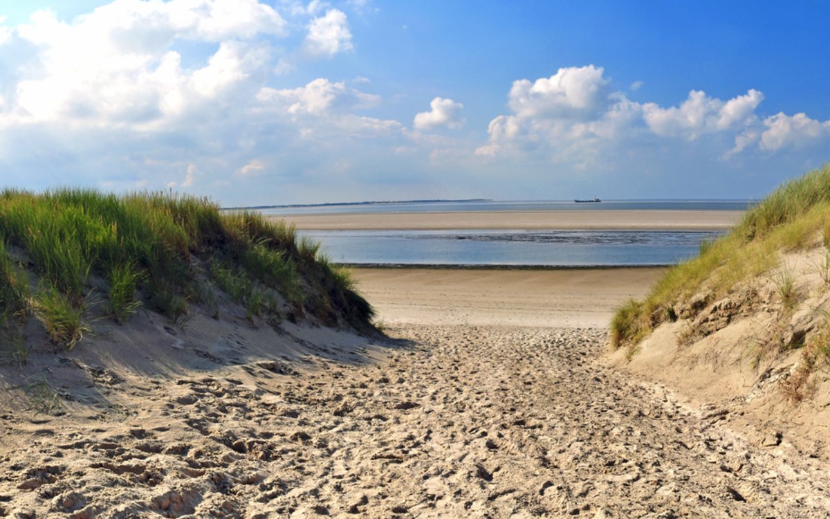 Strand auf Langeoog