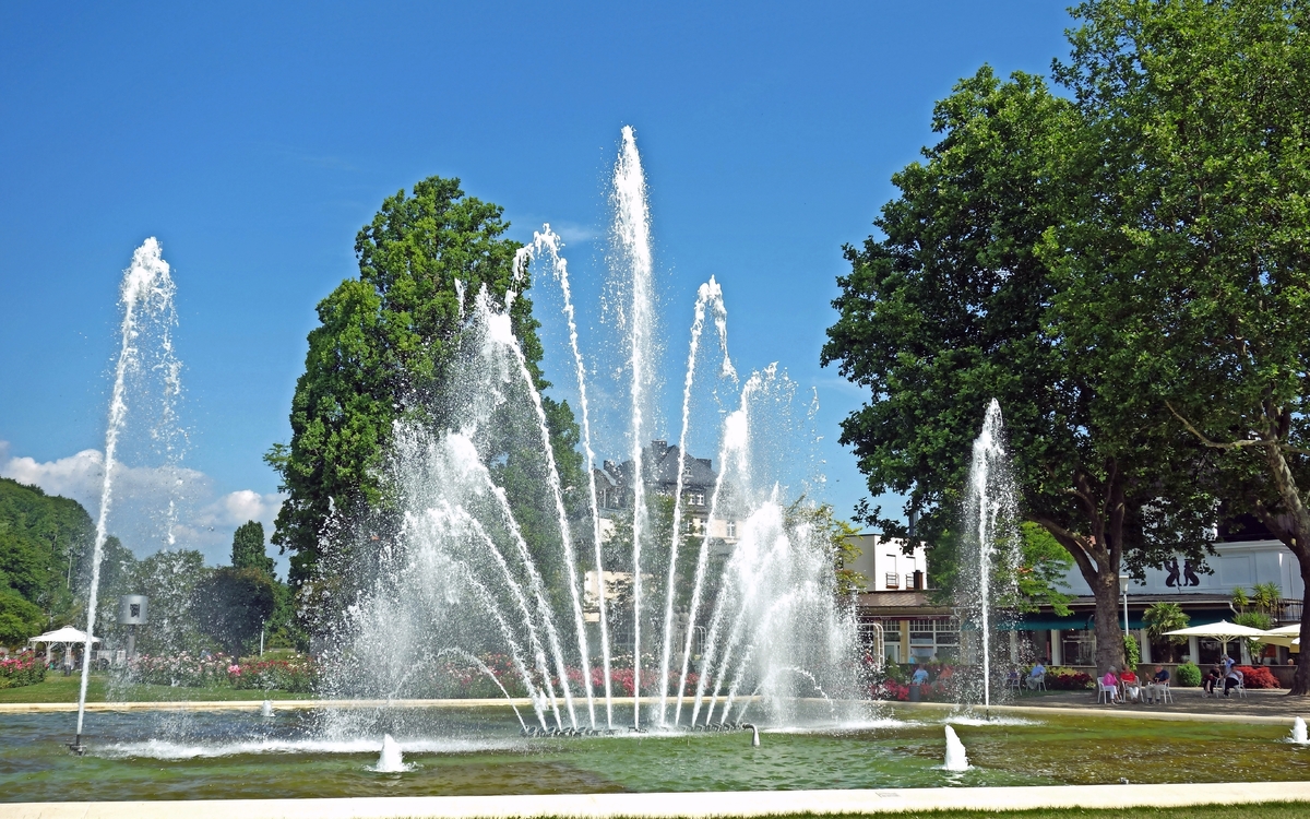 Springbrunnen in Bad Kissingen